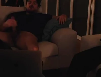 Straight Friend Jerks off with Gay Couple - Real Amateur