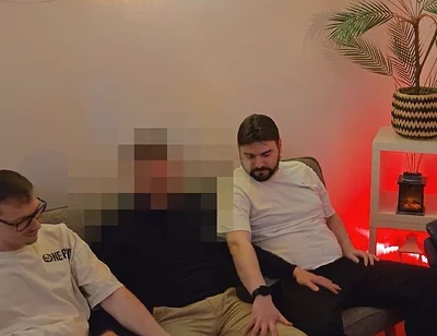 Part 1 -straight Married Broker Fucks, Sucks and Get's His Big Cock Sucked and His Asshole Rimmed in a Threesome