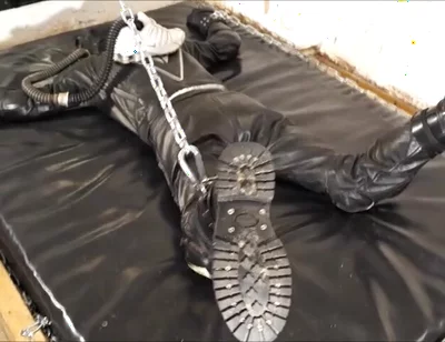 Proll playing with his leather biker boy