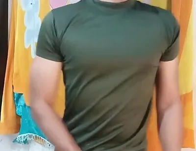 Soldier Jerks off
