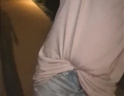 Walking Through the City in Bottomless Jeans