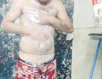 Indian Police Officer Army Man Desi Man Stepfather