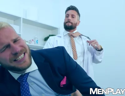 Malek Tobias, Tobias Malek And Nick North In North Checks In Butthole With His Fingers And Nice Dick
