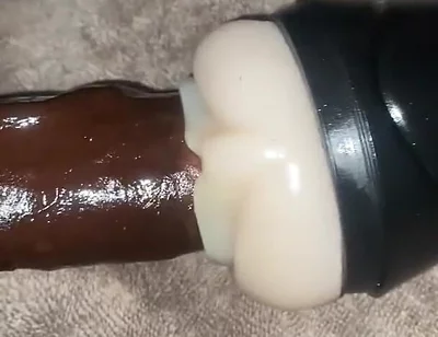 Fucking Torch Fake Pussy Cumming Hard