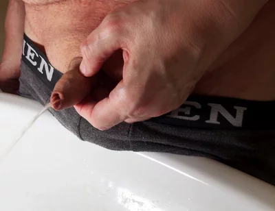 Piss and Plays with My Little Foreskin Cock