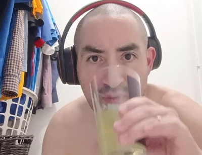 Cock and Balls in My Glass