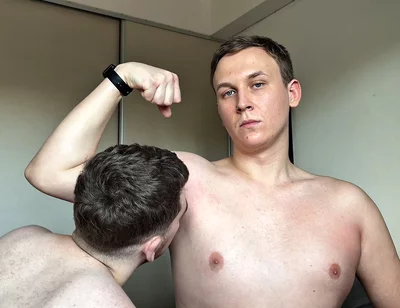 Mutual Armpit Worship Gone Wild