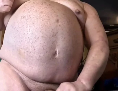 Big Man Jerkin His Big Meat