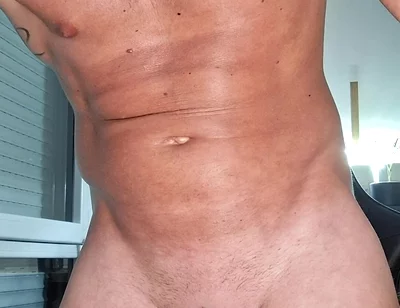 Big on My Belly After One Hell of an Ejaculation