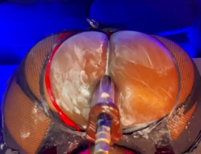 Creamy Butt Machine Fuck