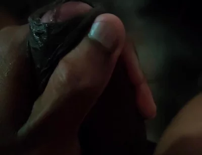 Glistening with Precum and Then Exploding