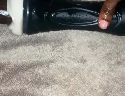 Fucking My Torch Fake Pussy