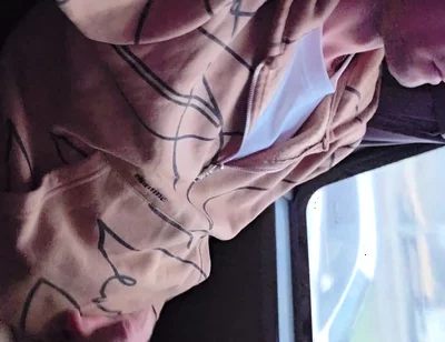 Risky Wank on Bus