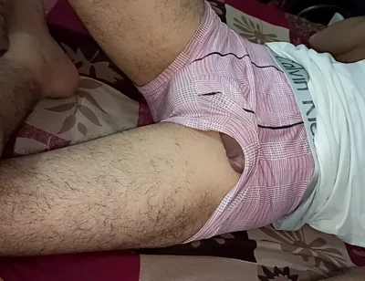 Wow First Time Hold My Stepbrother Big Cock From Underwear Then I Open It