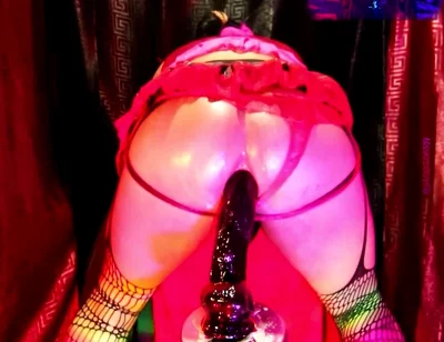Twerking in a Miniskirt While Riding My Dildo 5