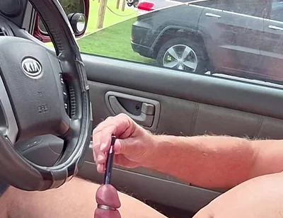 Naked in the Car