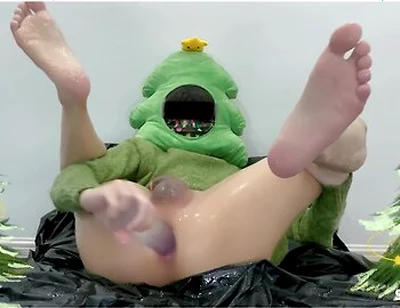 Merry Christmas Twink Play With Sex Toy Laying Eggs