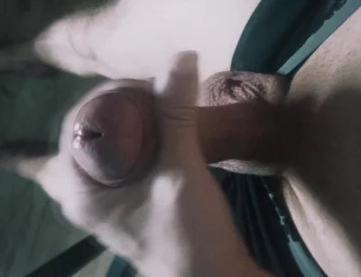 Guy Jerking off a Big Cock
