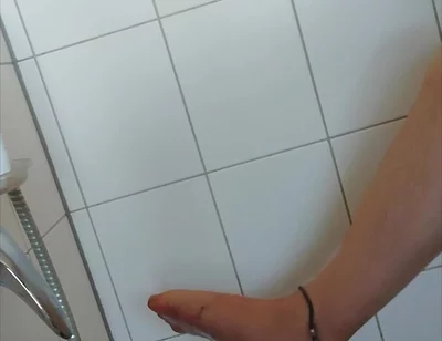 Wet Game in Gifted Pantyhose