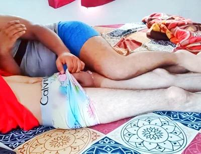 First Time I Open My Step Brother Underwear to See His Big Monster Cock