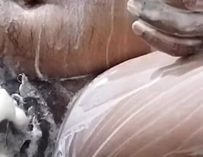 Nudeboy Bathing