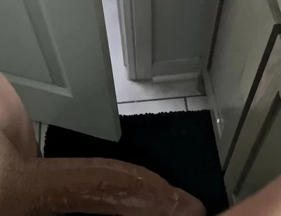 Latino Jerking His Big Uncut Dick