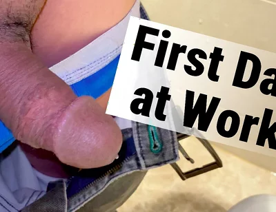 A New Employee Was Sucked by His Boss in Their Office Bathroom