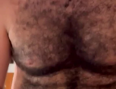 Big Bear Breeding His Cub