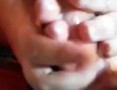 Secret Special Footfetish Video for Feet People! Feet in Cream!