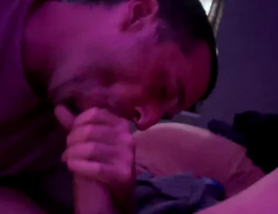 Huge Uncut Latino Dick Throat Fucking His Man