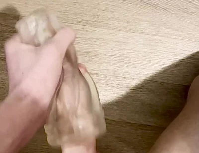 Intense FleshLight Masturbation