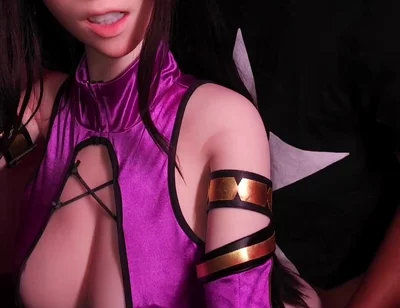 Tifa Lockhart Transforms Into Mileena From Mortal Kombat for 7th Heaven