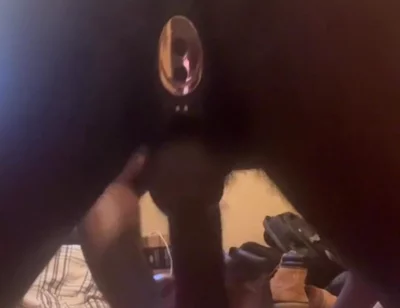 Stroking My BBC Butt Plug Deep in My Ass Fucking Silicone Pussy Doll