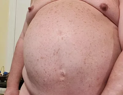 Bear Gene Wade Strokes His Big Cock and Cums
