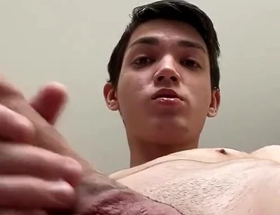 Jerking off an Unshaven Dick
