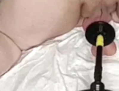 Chubby Show Ass After Fucked via Sex-machine