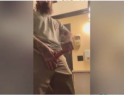 Jerk & Cum In Bathroom At Work Cum With Me Bro