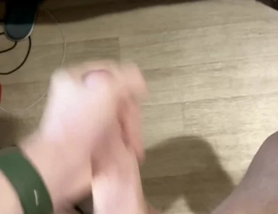 Solo Cumming. Big Load and Huge Mess