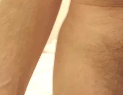 Naked Masturbation, Big Uncut Cock Edging, Creamy Cum at Friend's House - Rockardglans