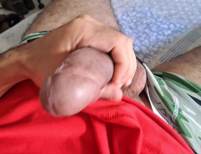 Jerking off Homemade and Cumming a Lot at the End!