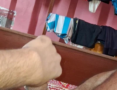 The Young Boy From the Desi Village, Full of Enthusiasm, Is Having Sex with His Hands.