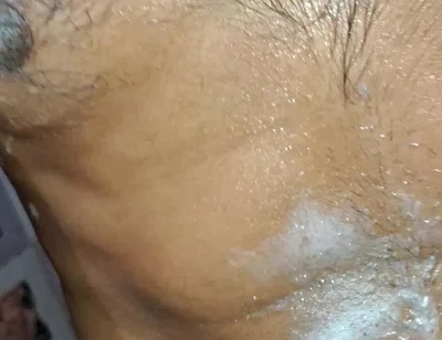 A Young Hindu Boy From India Is Fucking His Thick Cock Hard with His Hands While Taking a Bath