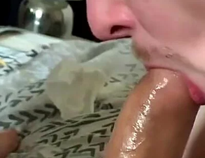 Sucking off Uncut Massive Daddy Cock