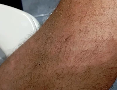 The Dirty Guy Shows You His Flaccid Cock Full of Semen and Cleans the Cumshot From the Previous Vide
