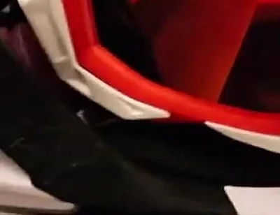 Gearhead in Mxhelmet Sucking Dick