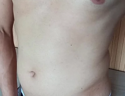 White Boy Shows Chests