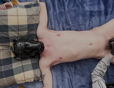 Spread Eagle Twink Tickled and Edged [full]