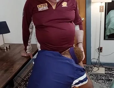 Caoch Teaches Kennie Jai How to Handle Balls