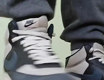 Nike Sneakers on My Feet