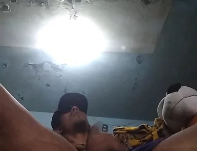 I'm Left Alone Playing with My Erect Cock
